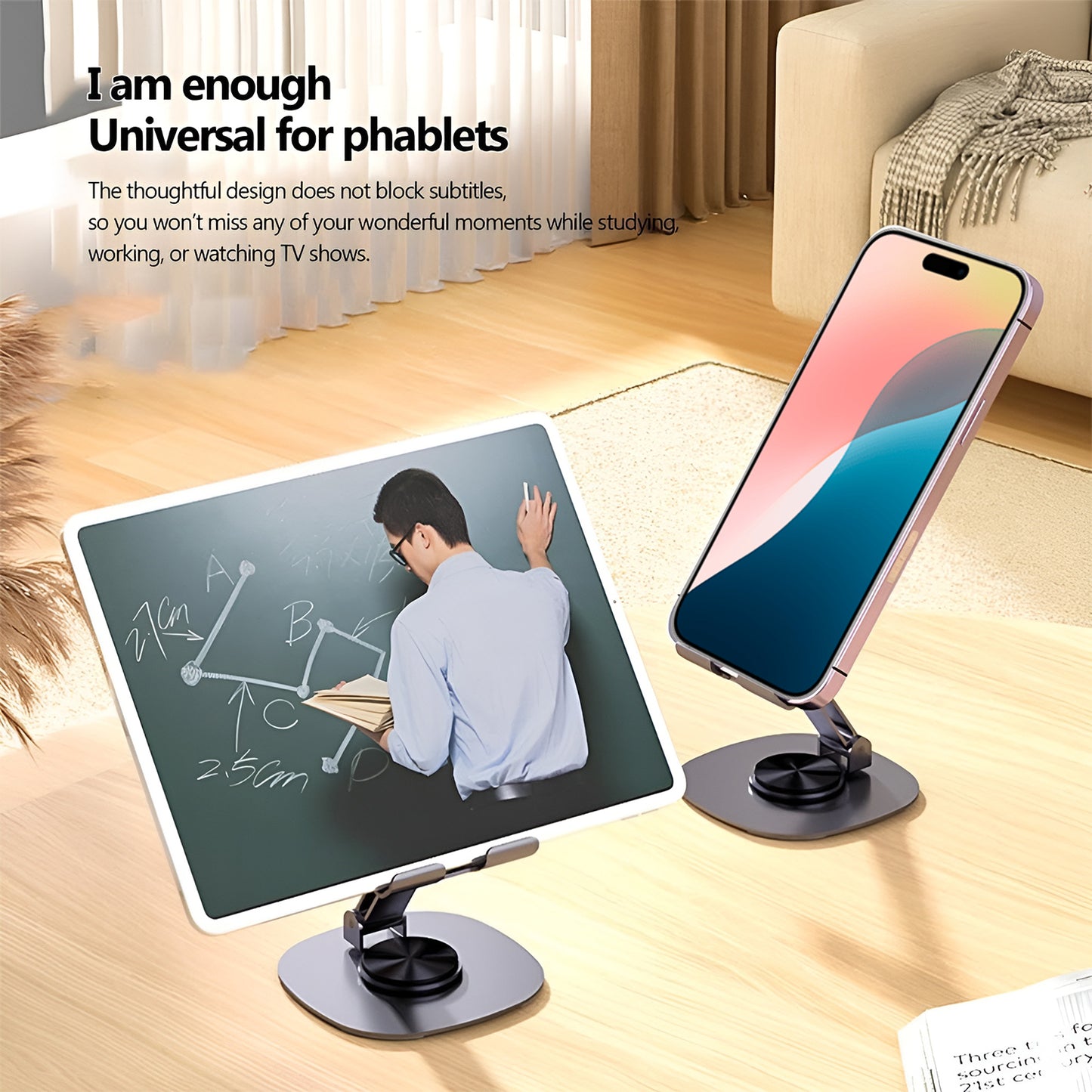 Mobile Stand Foldable 360 Rotatable Mobile Stand (1 Pc)