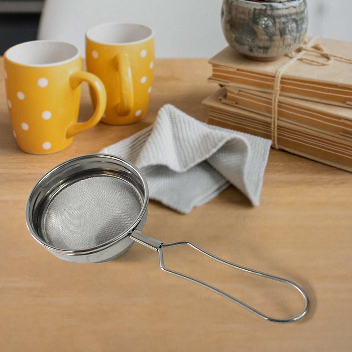 Apexmorning Stainless Steel Tea And Coffee Strainer