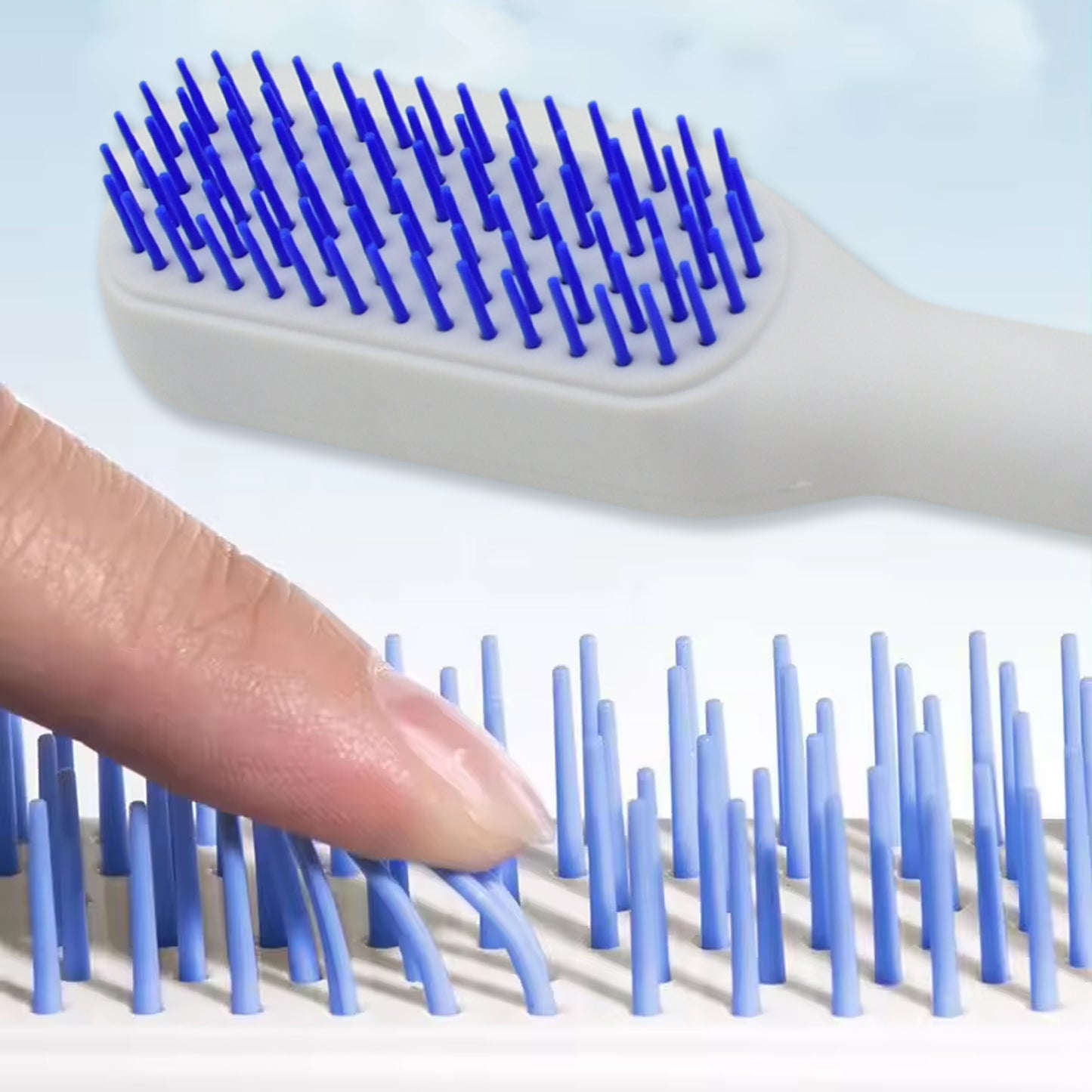 Self-Cleaning Hairbrush Self-Cleaning Anti-Static Detangling Massage Comb One-Pull Clean Scalable Rotate Lifting Self Cleaning Hairbrush Hair Styling Tools
