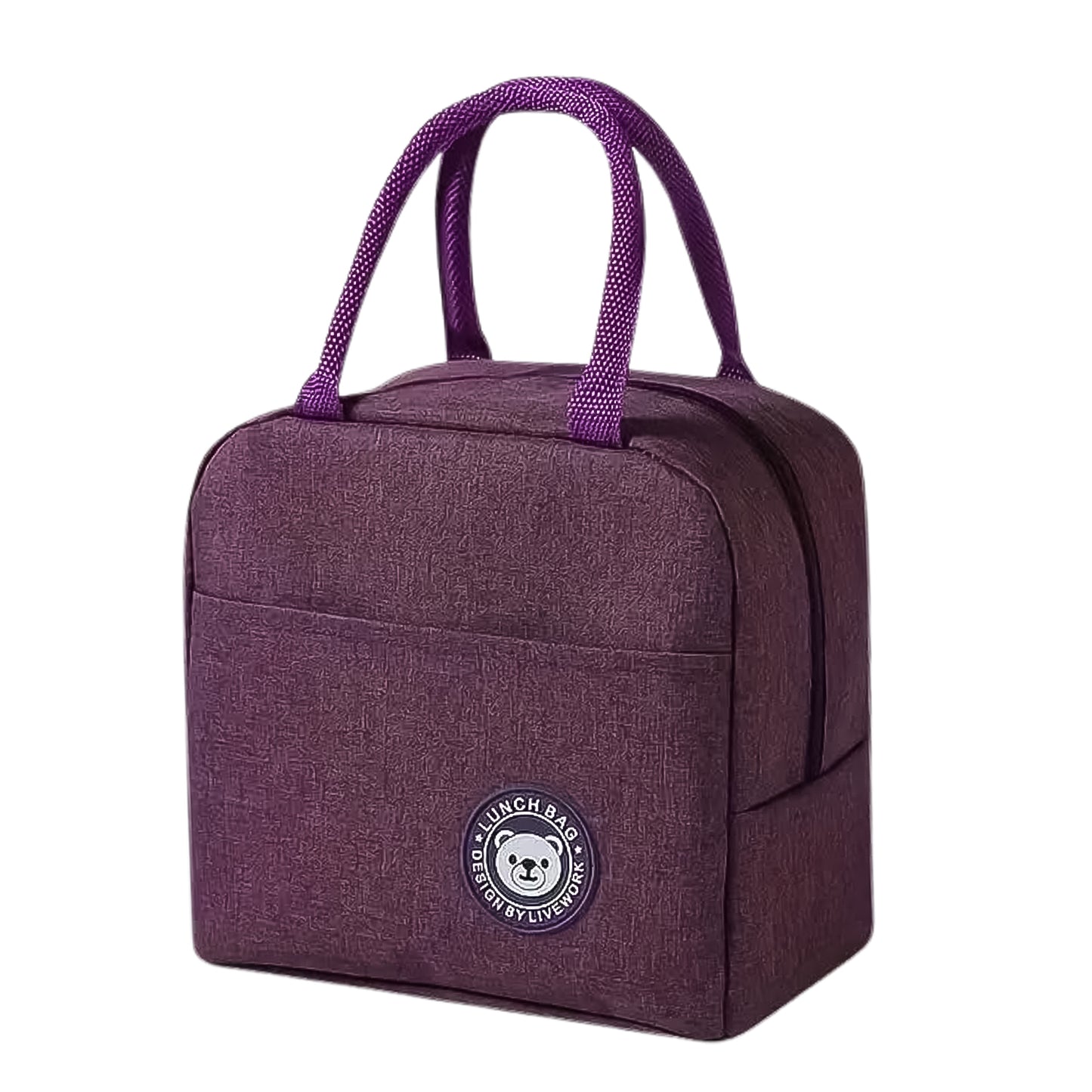 Lunchbox Bag For Women Men Insulated Lunch Bag With Zipper (1 Pc)