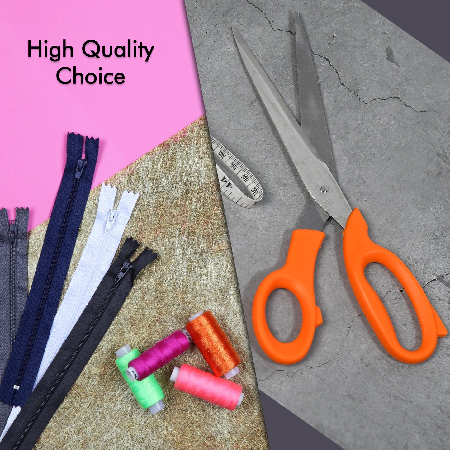 Tailor Scissors And Measuring Tape High Quality Scissor With Flexible Measuring Tape For Tailor Home Use Scissor