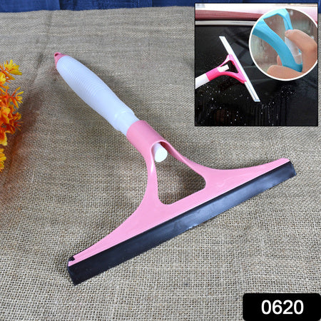 Home Practical Washing Brush Magic Spray Type Cleaning Brush With Spray Bottle Glass Wiper Window Clean Shave Glass Sponge Car Window Cleaning (1 Pc)
