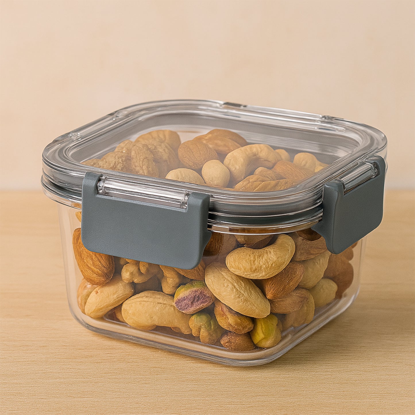 Apexpress N Lock Airtight Food Storage Container Set (2Pc450Ml) Approx
