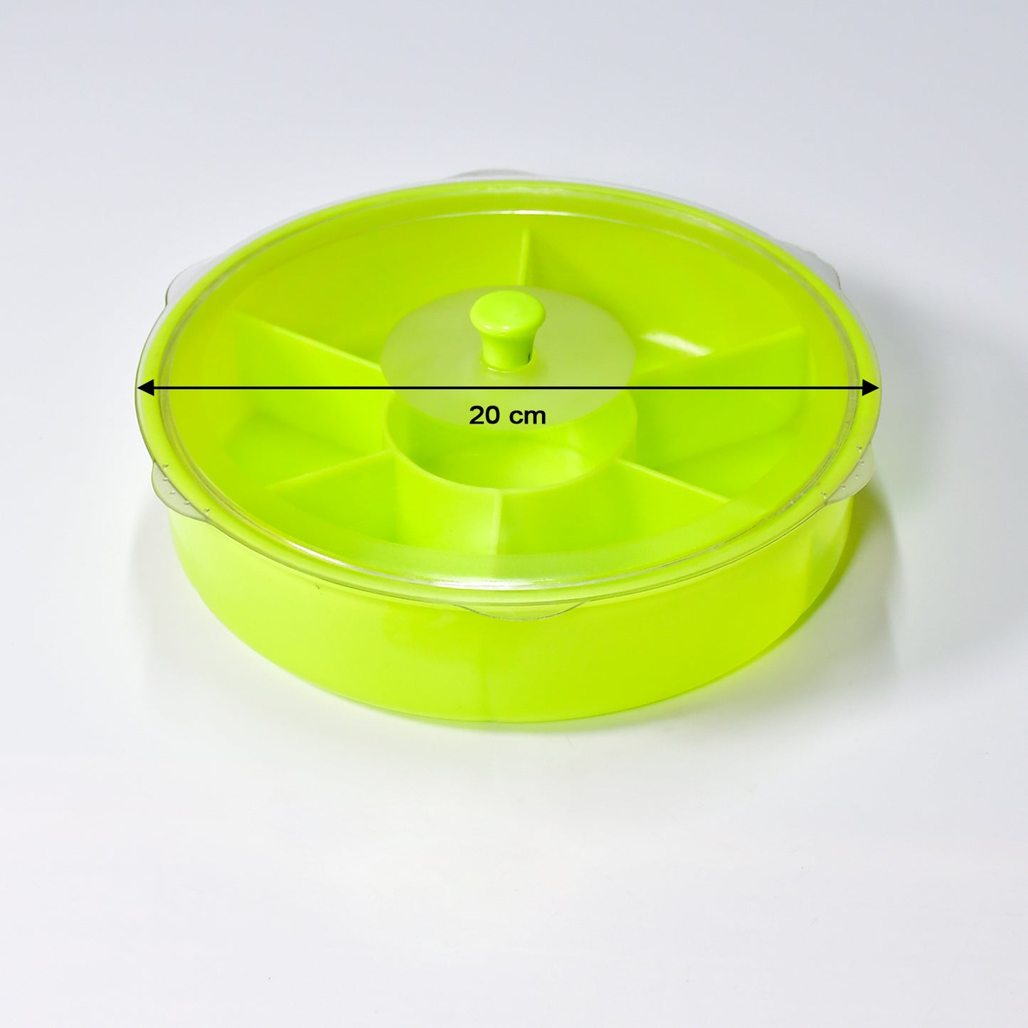 Multipurpose Dry-Fruit And Masala Box With Single Spoon.