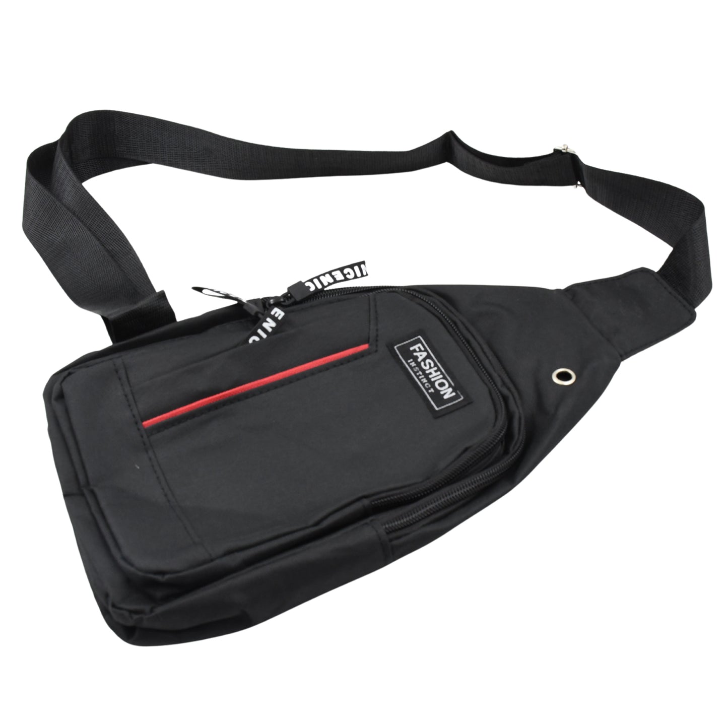 Waterproof Anti Theft Cross-Body Fanny Pack Waist Bag Shoulder Bags Chest Men Casual Fashion Usb Charging Earphone Hook Sling Travel Bag (1 Pc)