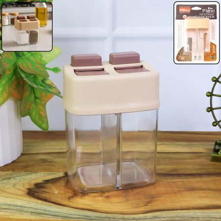 Ritupremium 2-In-1 Salt And Pepper Dispenser