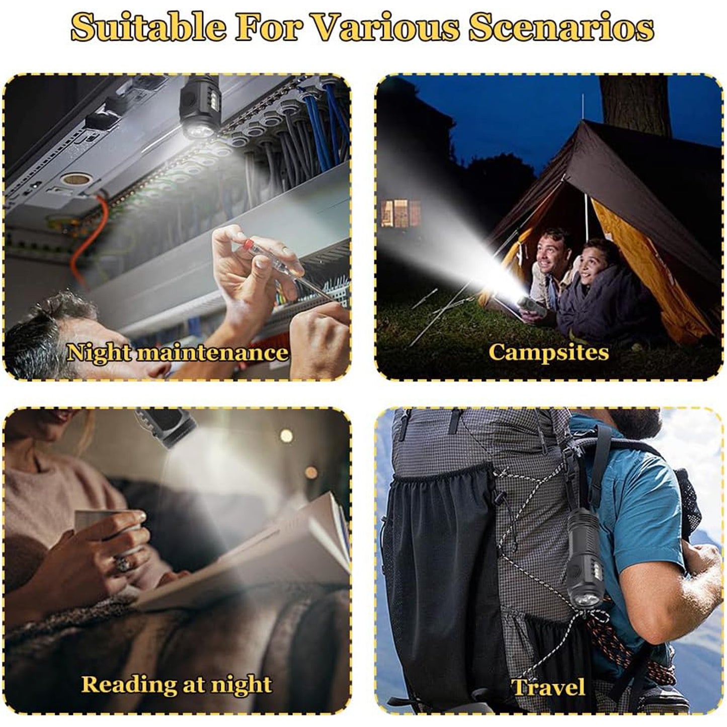 Smallled Torch 5 Lighting Modes (1 Pc)