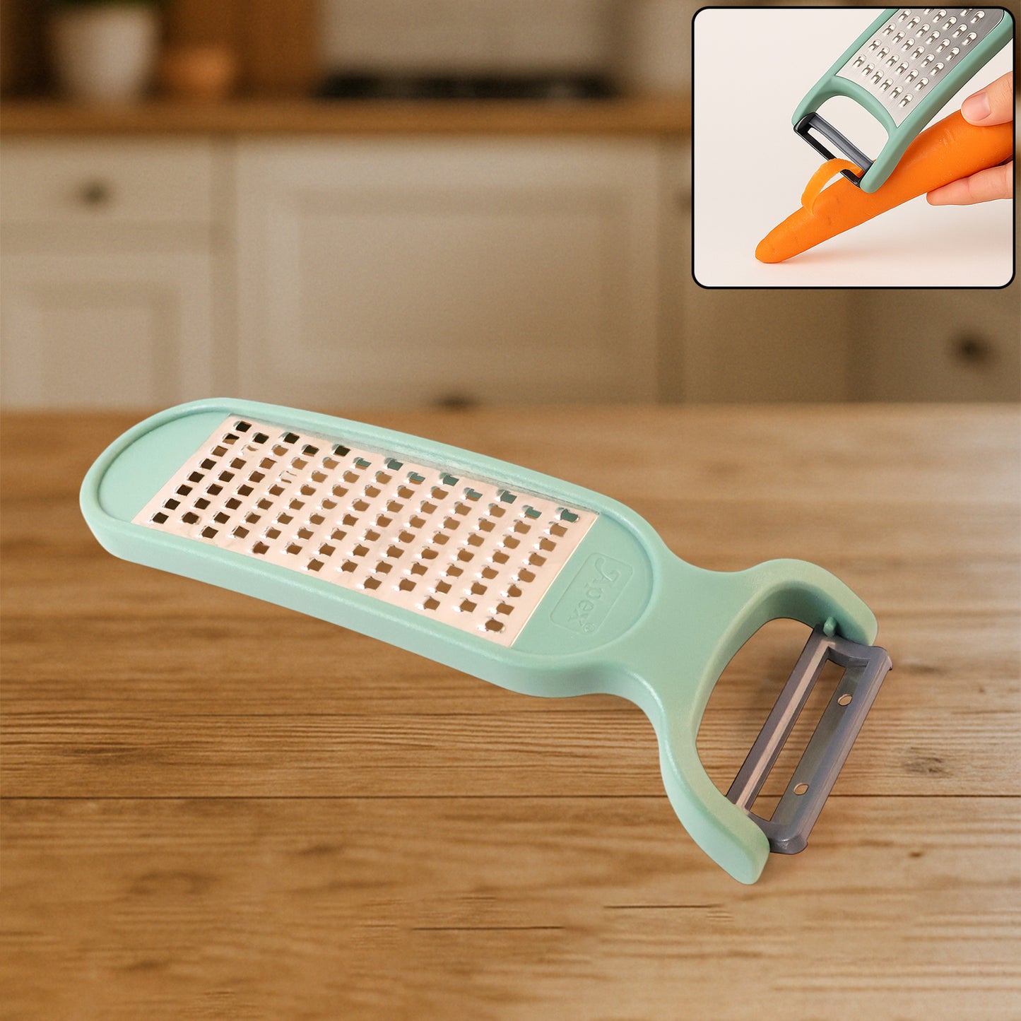 Apex2-In-1 Vegetable Grater Peeler Combo Tool