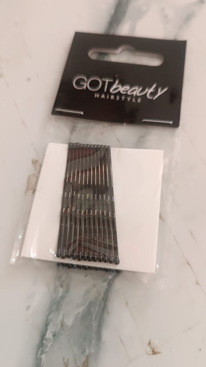 Premium Hair Bobby Pins Set 12Pc