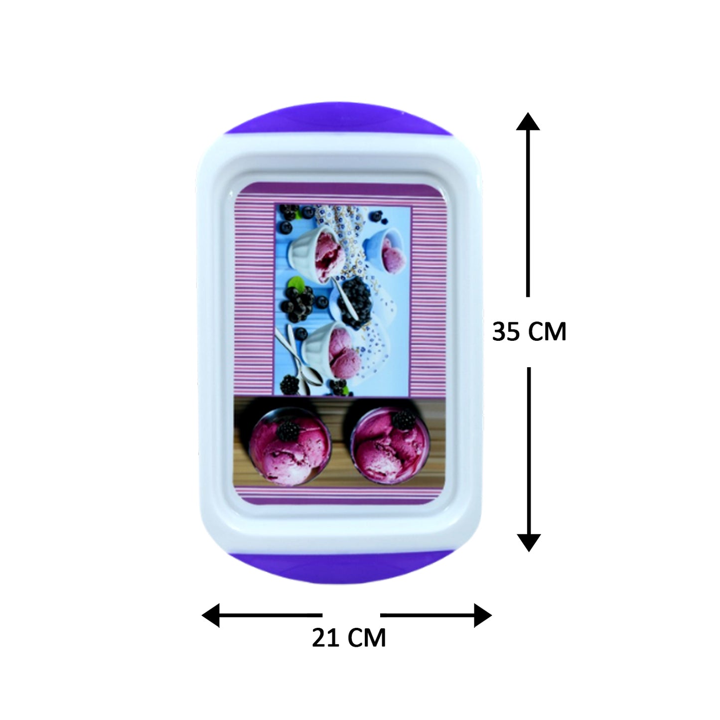 Medium Plastic Tray For Kitchen And General Purpose