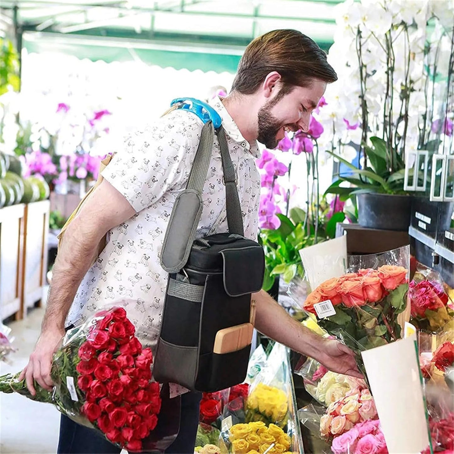 Clickcarry Grocery Bag Holder (1 Pc Multi Color)
