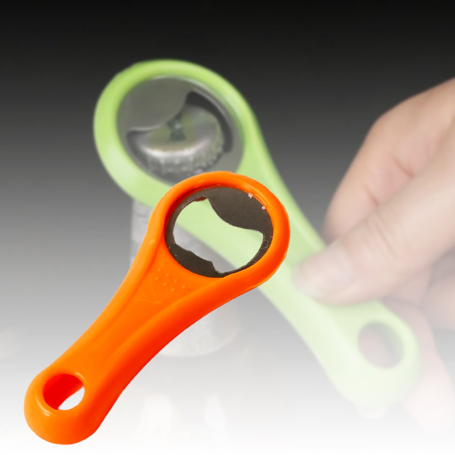 Vegetable Fruit Peelers Slicer Bottle Opener Kitchen Peeler For Veggie Fruit Potato Carrot Bottle Opener With Plastic Handle Bottle Openers Wine Bottle Opener Cold Drink Bottle Opener (2Pc)
