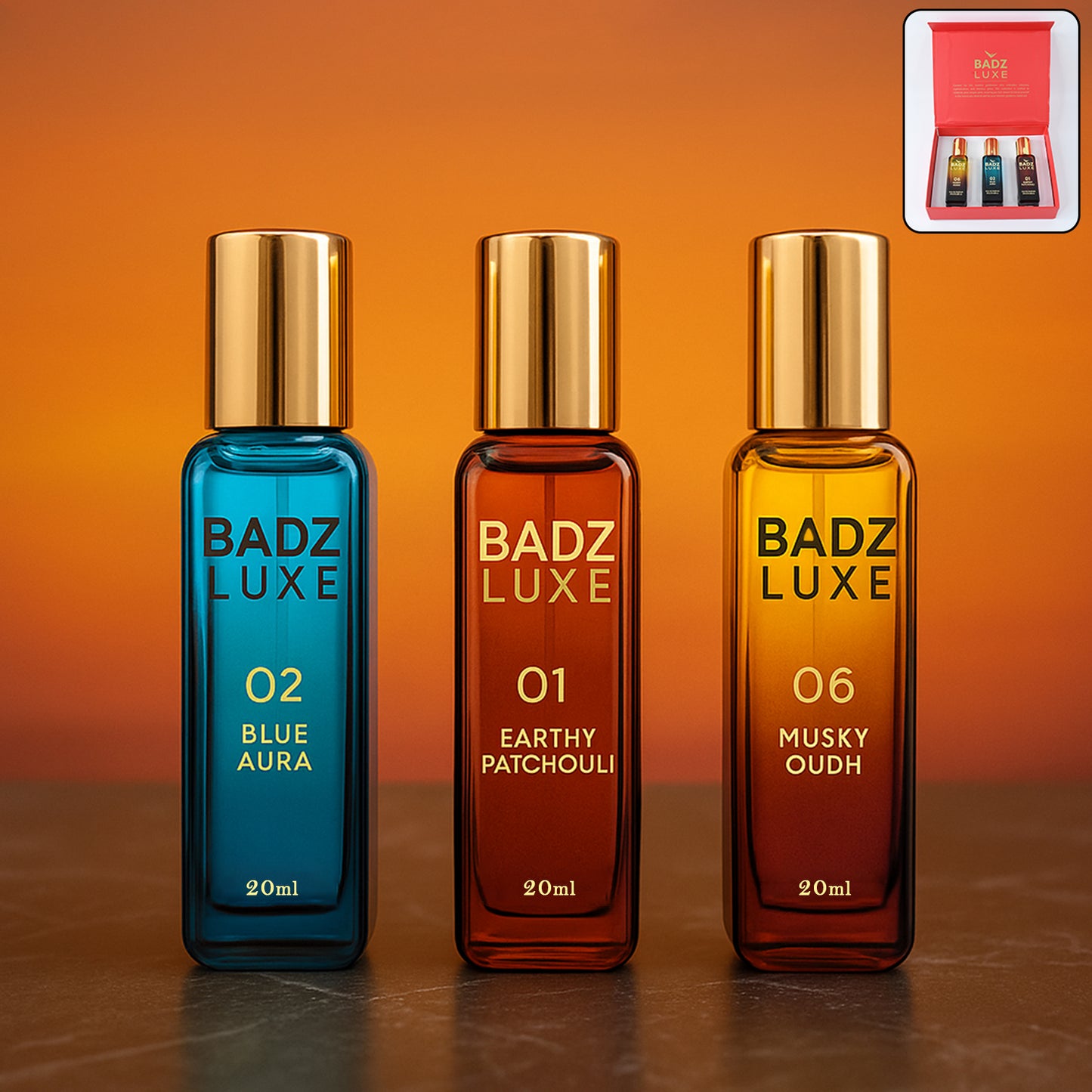 Premium Perfume Set 20Ml (3 Pc)