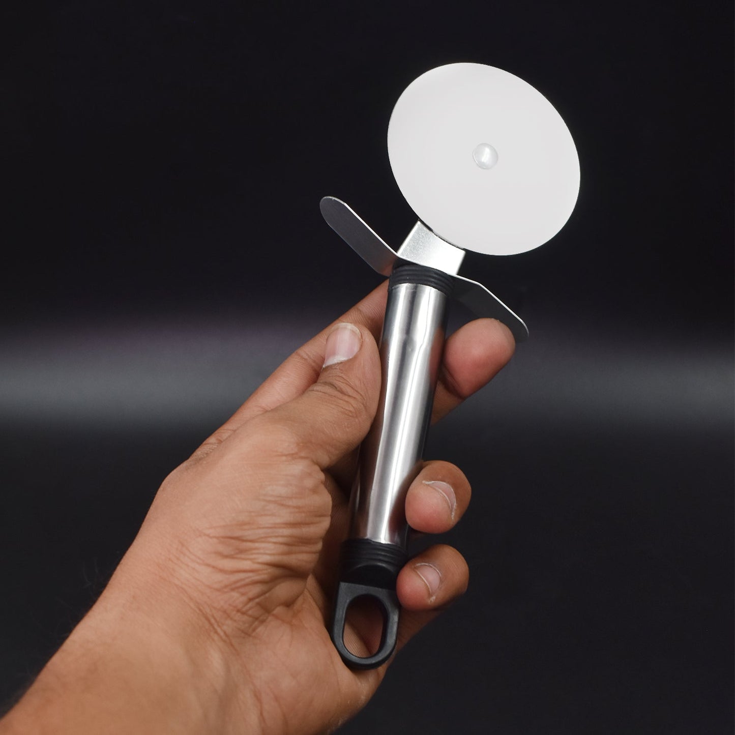 Stainless Steel Pizza Cutter Pastry Cake Slicer Sharp Wheel Type