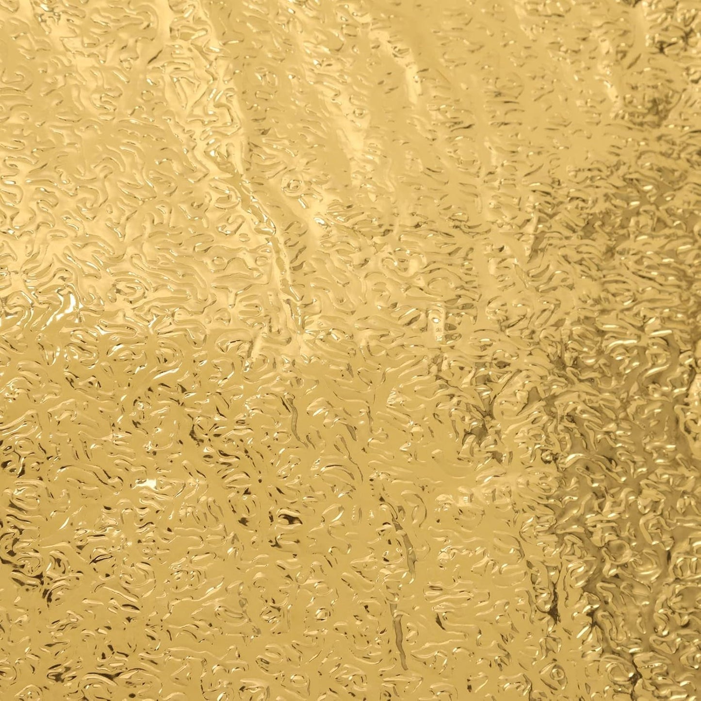 Oil Proof Sticker Waterproof Self Adhesive Aluminum Foil Wallpaper (60 Cm2M Golden 1 Pc)
