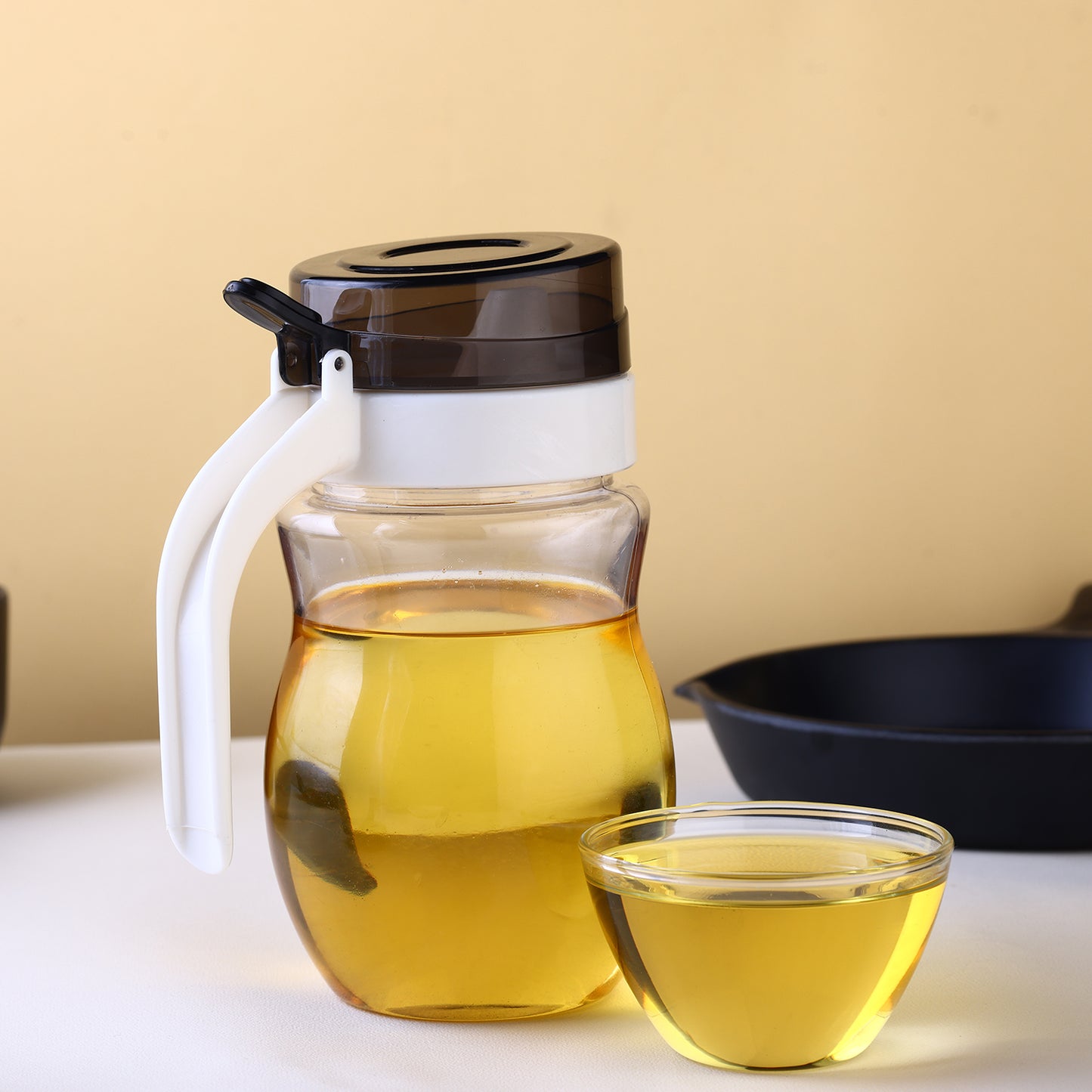Oil Dispenser Stainless Steel With Small Nozzle 650Ml