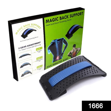 Multi-Level Back Stretcher Posture Corrector Device For Back Pain Relief