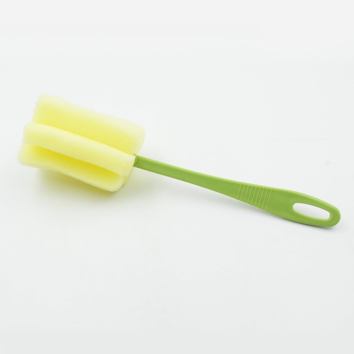 Sponge Cup Washing Brush Washing Cup Milk Bottle Cleaning Brush Kitchen Brush Water Cup Tea Cup Brush Sponge Head Household Kitchen Cleaning Tool (20Cm)