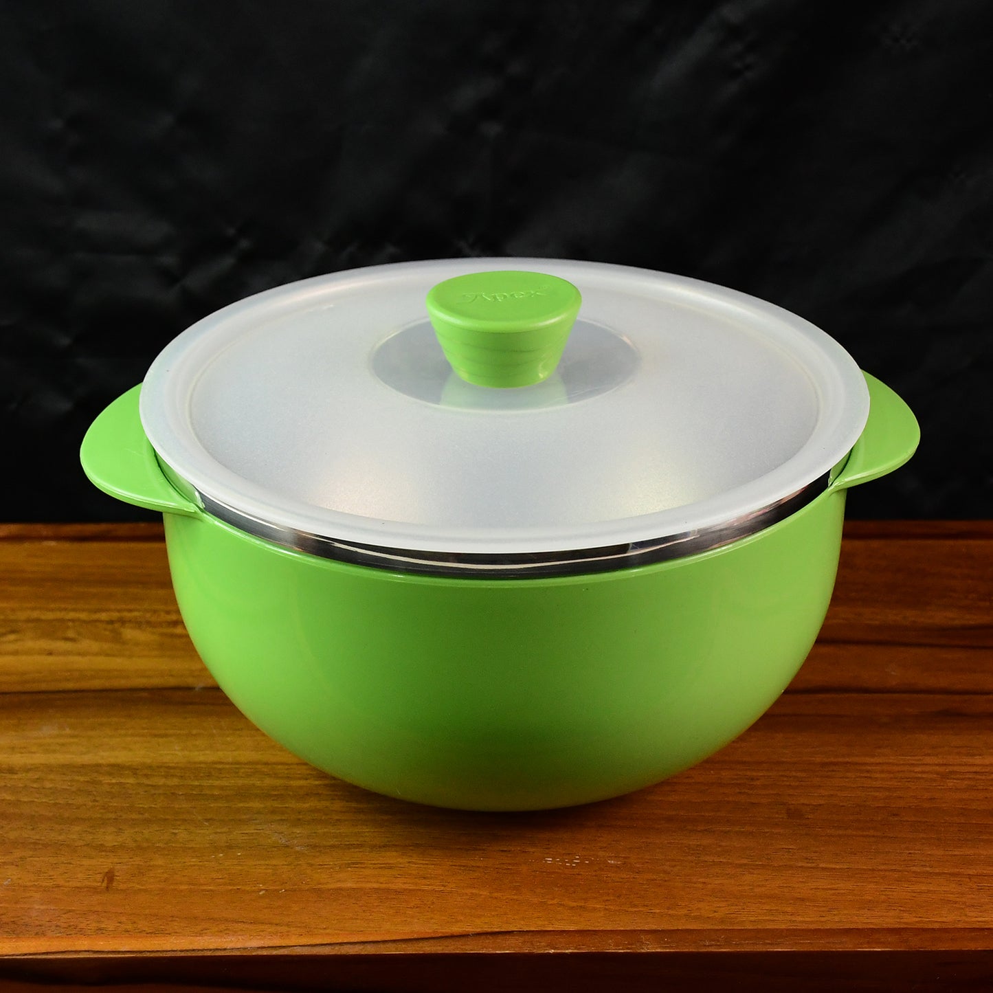 Apex2200Ml Microwave-Safe Plastic Serving Bowl With Lid (1 Pc)