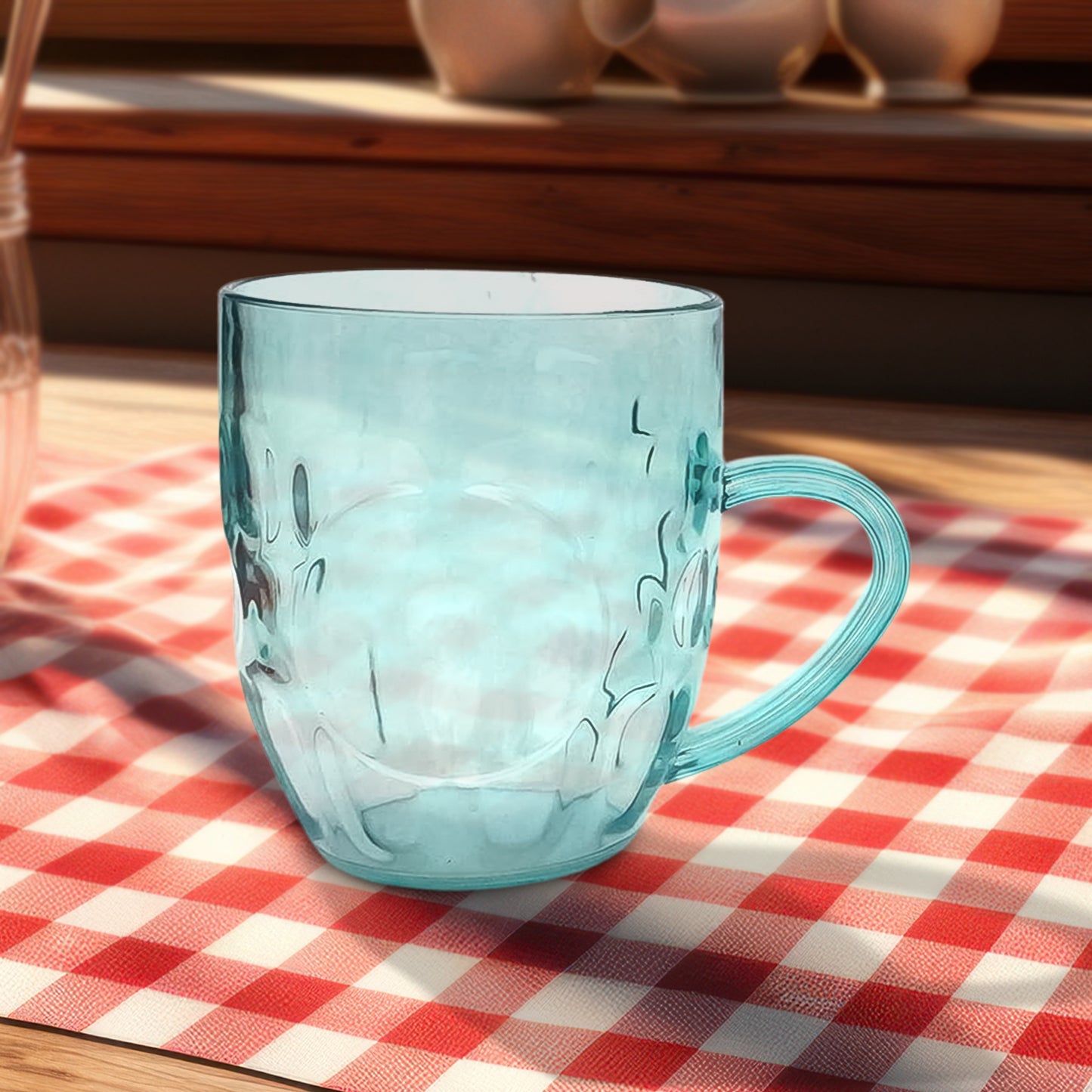 Apexshake Mug Set 2 Pieces Durable Plastic Mugs (350Ml) Approx