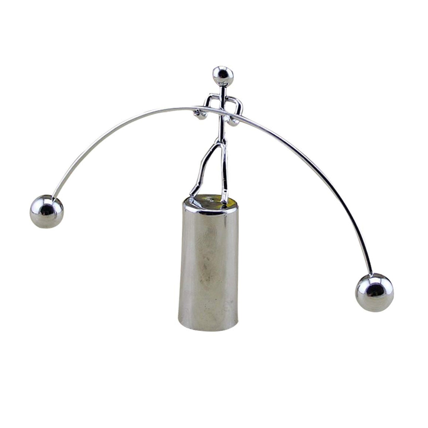 Mini Steel Balance Toy Decoration Pendulum Newton Cradle Balance Ball Tumbler Desk Toy Metal Man Home Home Decoration Crafts
