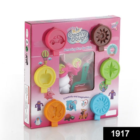 Non-Toxic Creative 30 Dough Clay 5 Different Colors (Pack Of 6 Pcs)