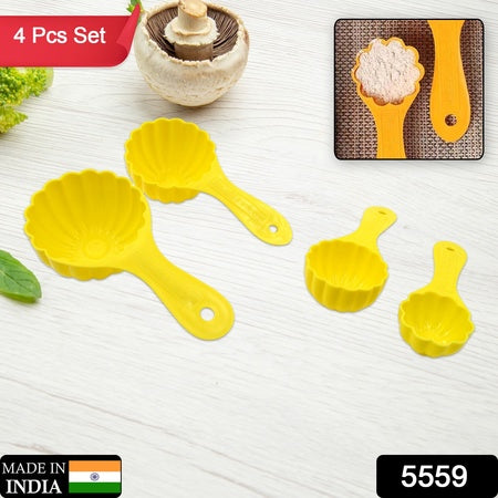 Plastic Kitchen Tool Mould Ladoo Mould Spoon Ladoo Making Spoon Set For Kitchen Multipurpose Plastic Ladoo Mold For Making Different Variety Of Ladoo (4 Pcs Set)