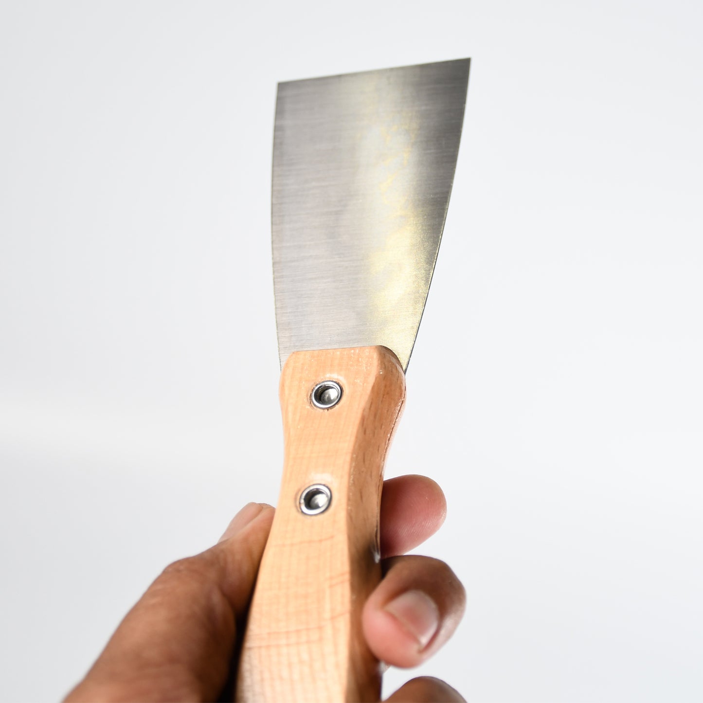 Putty Knife Set With Soft Rubber Handle For Drywall Putty Decals Baking Patching And Painting