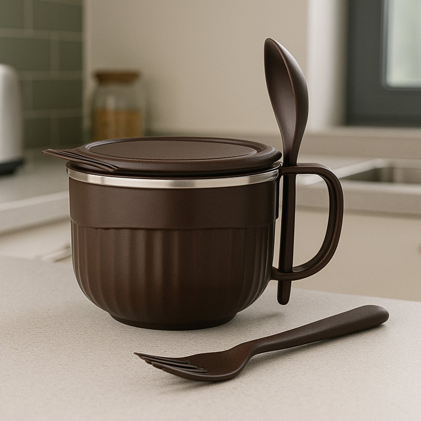 Homechef Tangy Twist Insulated Lunch Bowl (Approx 650Ml 1 Pc)