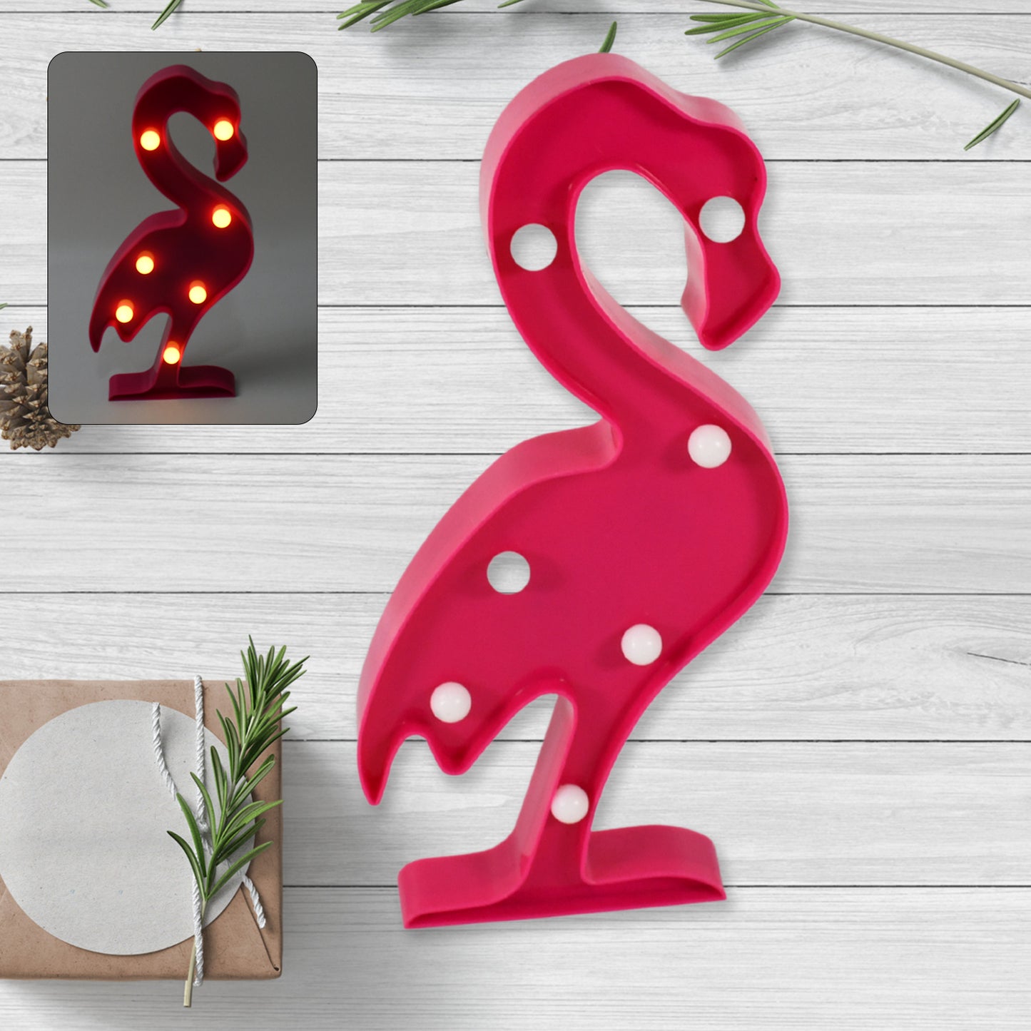 3D Led Night Light Table Lamp For Party Birthday Wedding Atmosphere Battery Operated Decorative Light Nursery Lamp For Bedroom And Wall Decoration For Children Bedroom Wall Light (1 Pc Battery Not Included)
