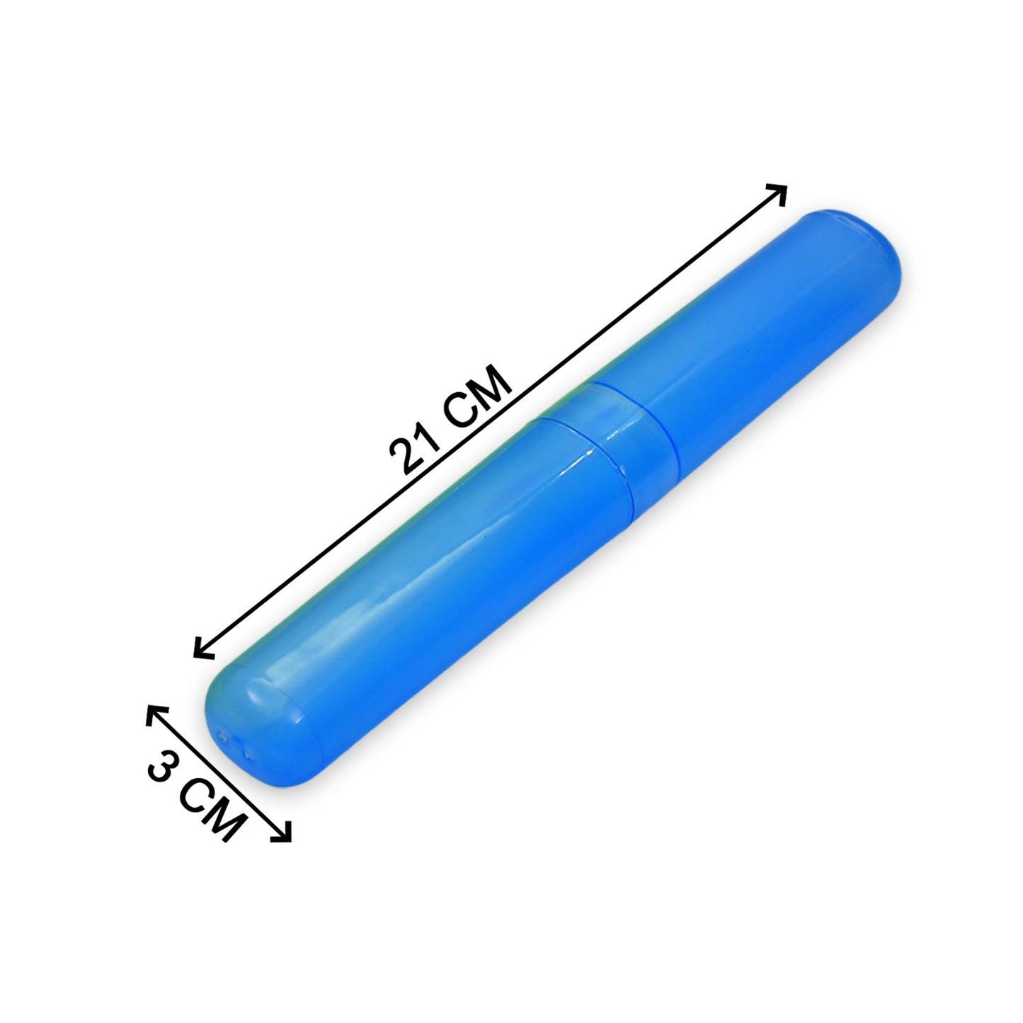 6Pc Plastic Toothbrush Cover Anti Bacterial Toothbrush Container- Tooth Brush Travel Covers Case Holder Cases