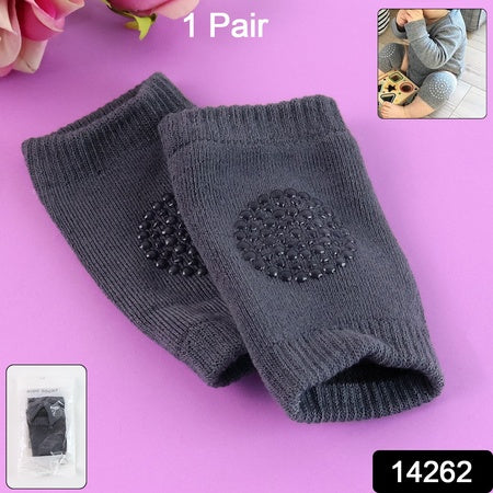 Darkgrey Toddler Wool Knit Leg Warmer (Knee Guard)
