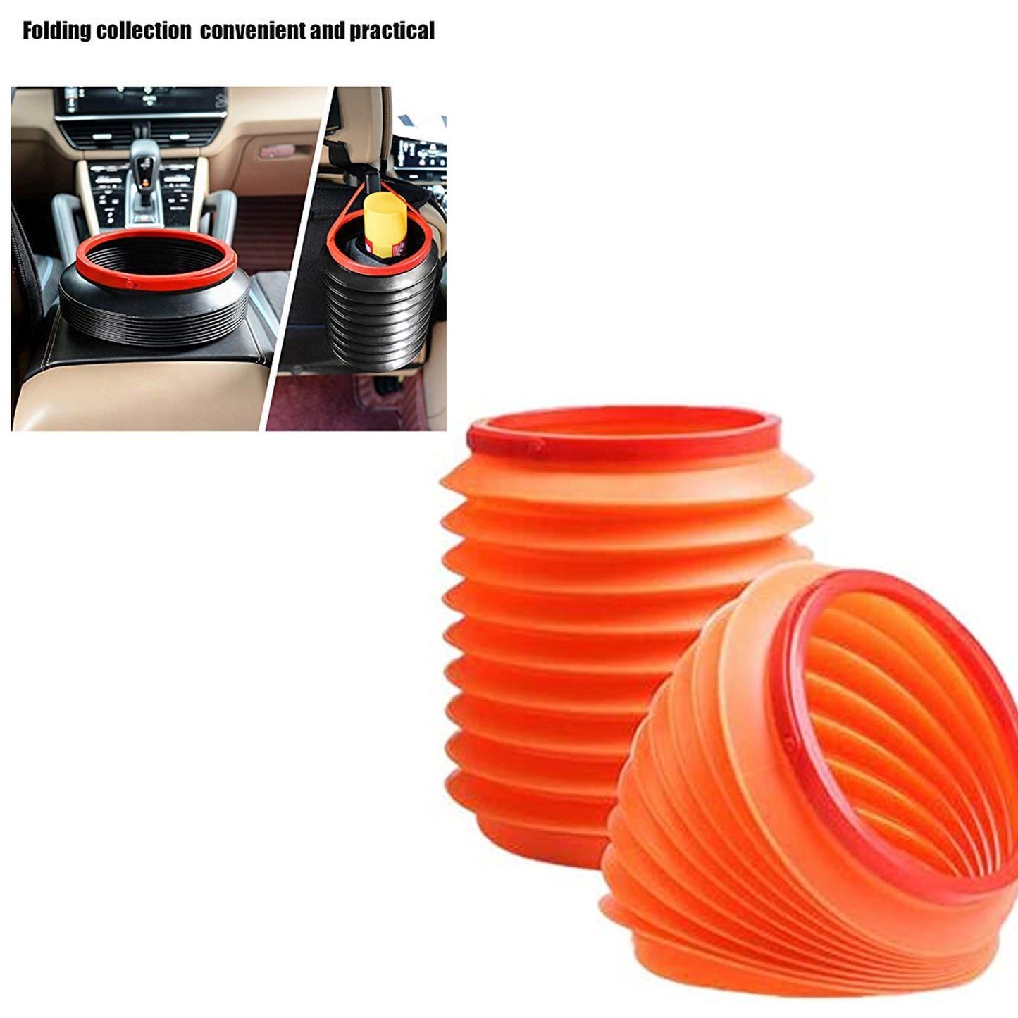 Foldable Storage Bucket Water Container Dustbin Multiuse Bucket For Home Car Kitchen Use Bucket