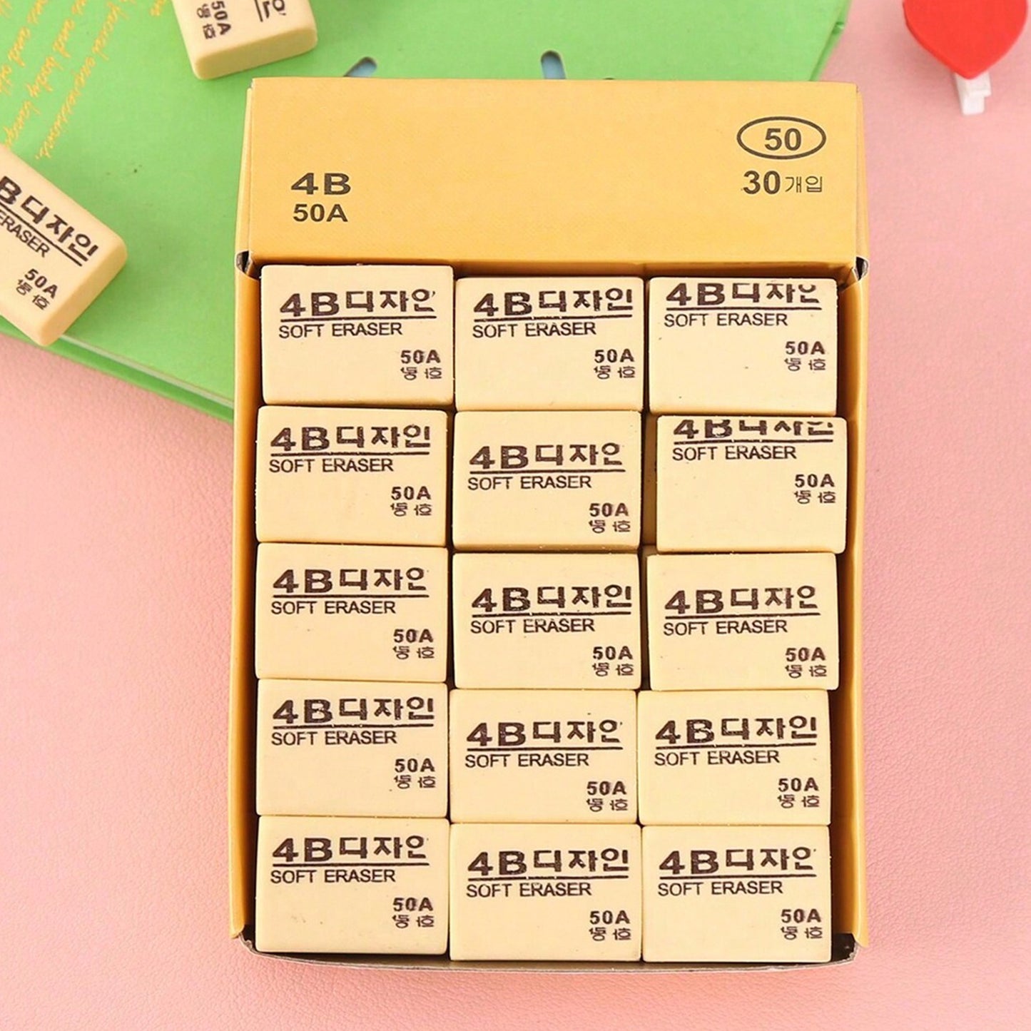 Erasers 30 Pack Pencil Erasers Yellow Erasers For Kids