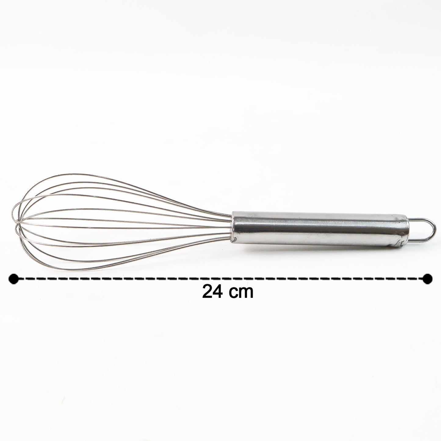 Medium Stainless Steel Balloon Whisk (24Cm 1 Pc)