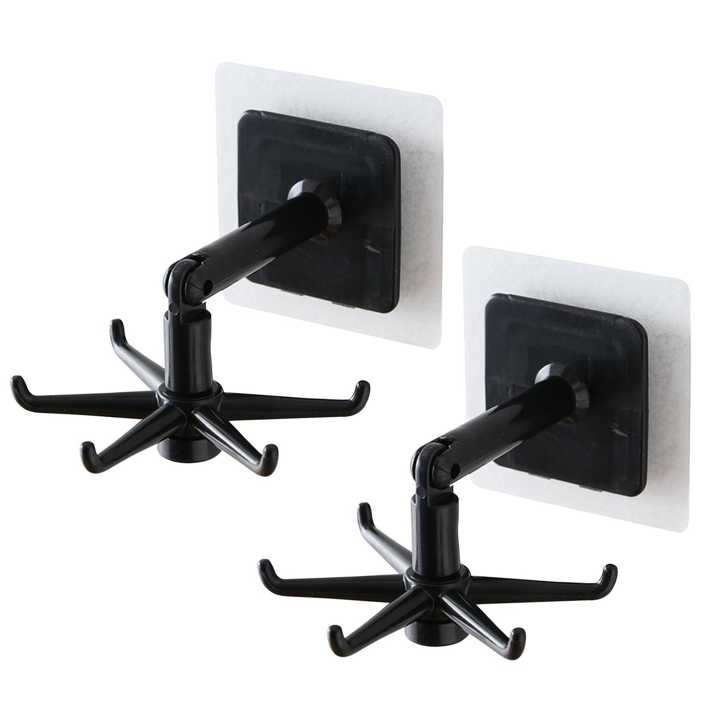 360 Rotatable Hooks For Hanging (Pack Of 2) (Brown Box)