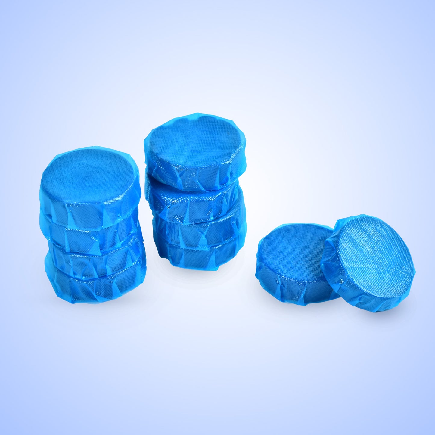 Blue Bubble Toilet Bowring Toilets Toilet Cleaners Powerful Decontamination Durable Bathroom (10Pc)