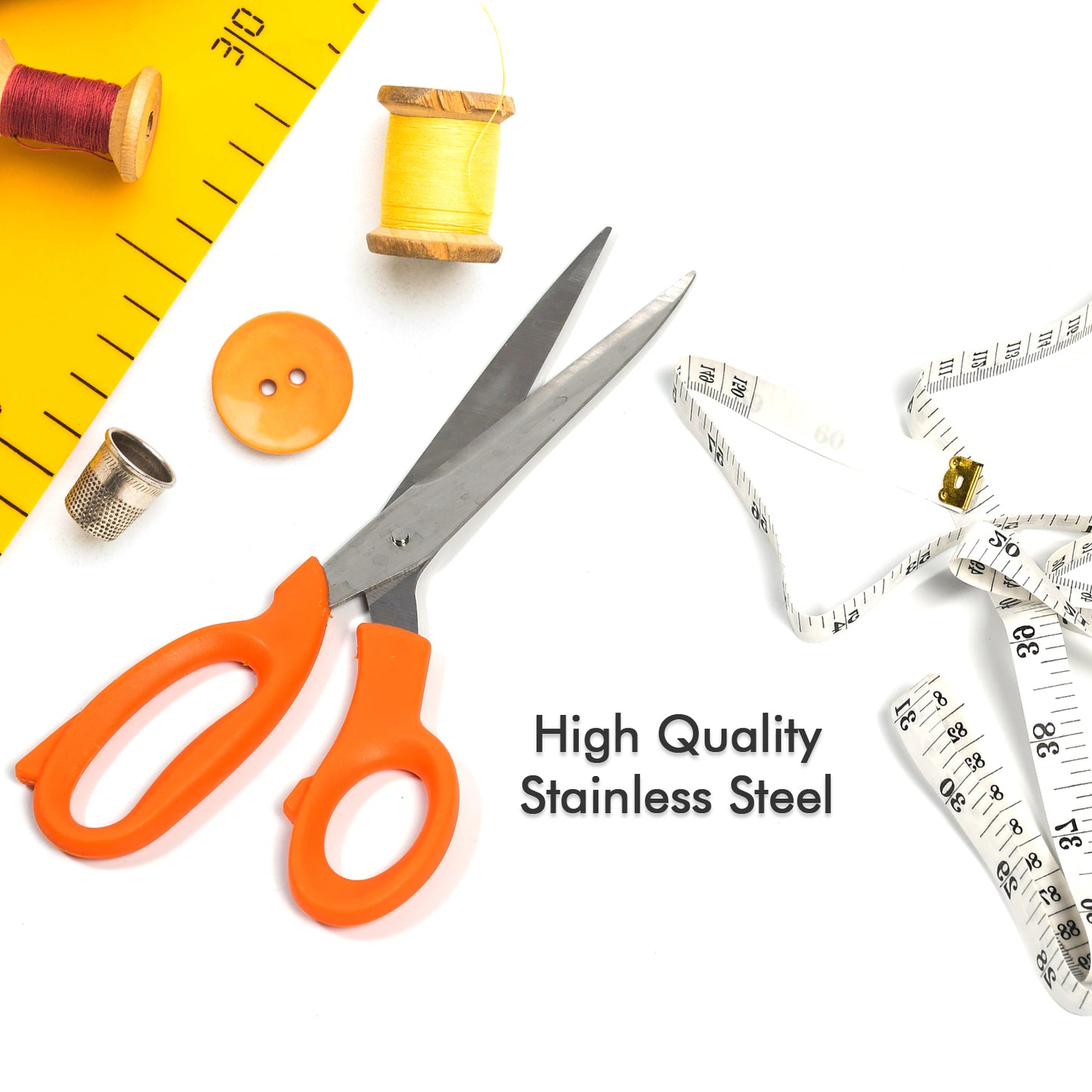 Tailor Scissors And Measuring Tape High Quality Scissor With Flexible Measuring Tape For Tailor Home Use Scissor
