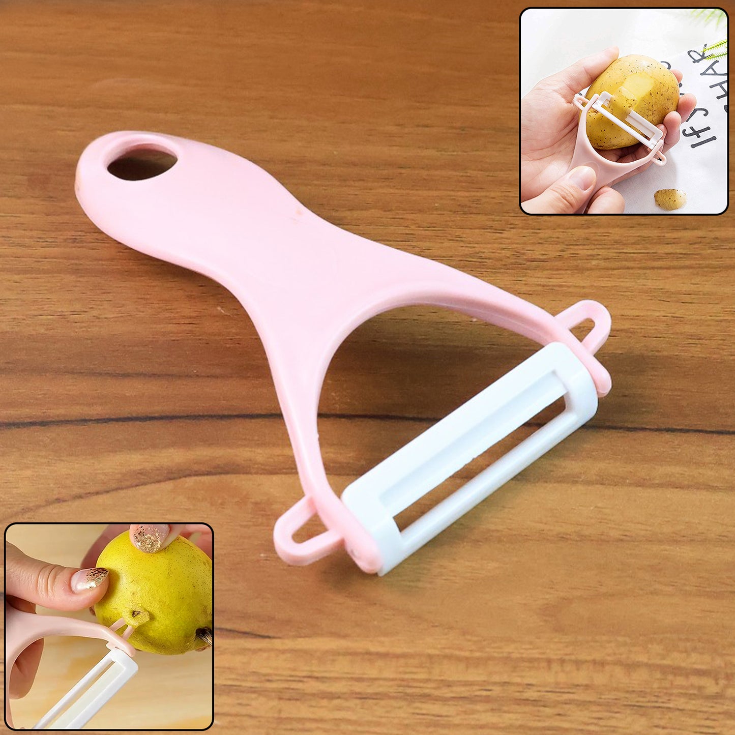 Stainless Steel Blade Peeler Universal Peeler For Professional And Household Kitchen Peeler (1 Pc)