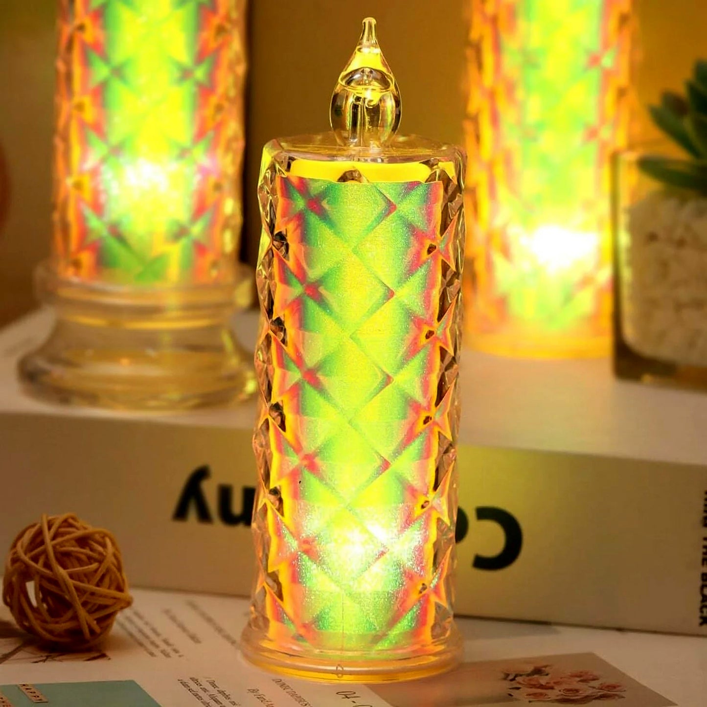 Led Flameless Decorative Candle Lights (3 Pc Set)