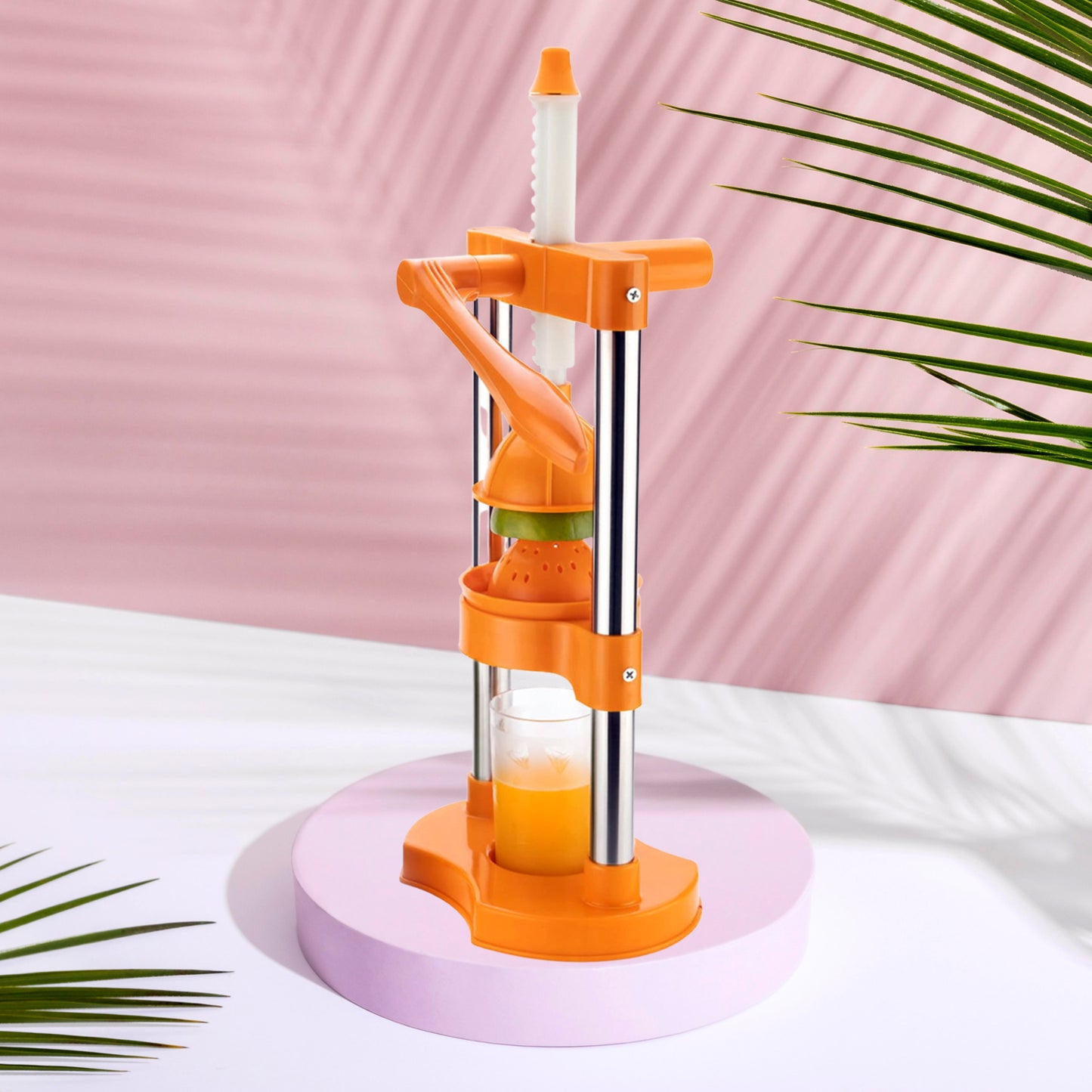 Hand Pressure Juicer Manual Cold Press Juice Machine Instant Make Juice Squeezer Fruits Juicer Juice Maker Orange Juice Extractor For Fruits Vegetables Orange