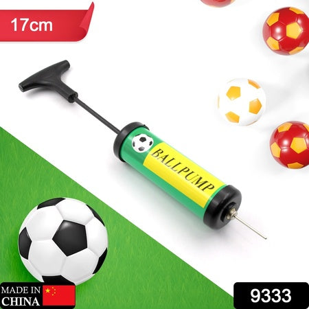 Inflator Air Ball Pump Soft Bouncing Ball Development Kids Toy Sports Plastic Pump For Soccer Basketball Football Volleyball Ball (17 Cm)