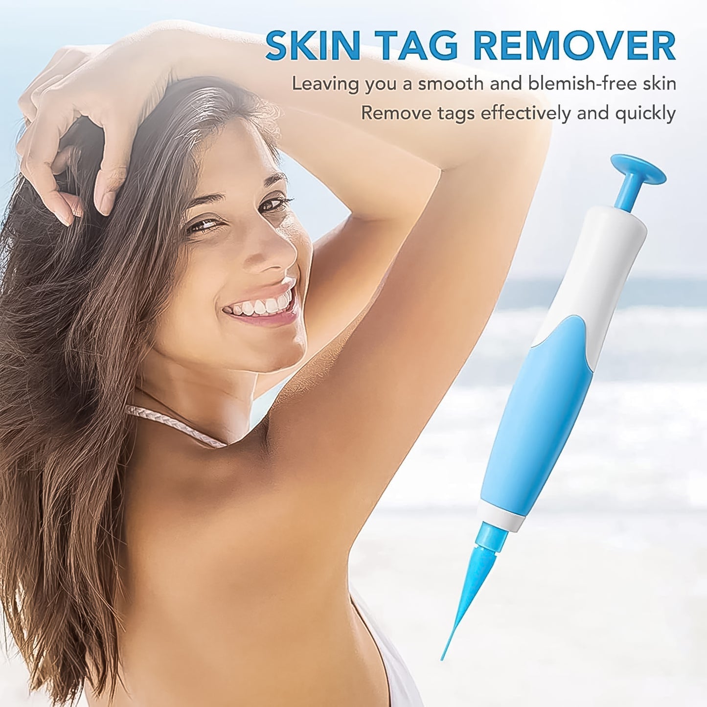 Skintag Remover Kit 2 In 1 For Micro To Large (2 Mm - 8 Mm 1 Set)