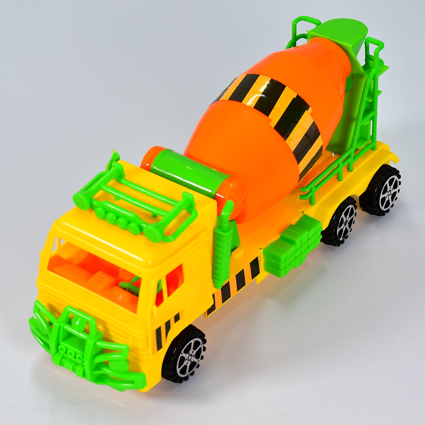 Cement Mixer Truck Pushback Toy For Kids