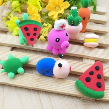 Non-Toxic Creative 30 Dough Clay 5 Different Colors (Pack Of 6 Pcs)