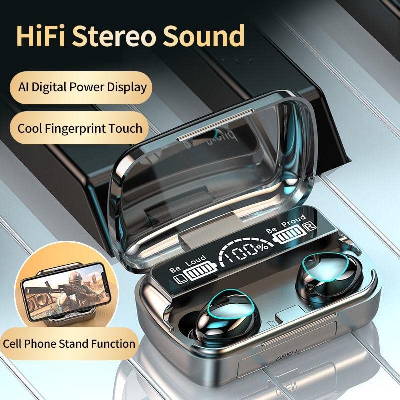 Newest Wireless In Ear Earbuds Bluetooth 5.0 Headphones Mini Stereo Earbuds Sport Headset Bass Sound Built-In Micphone
