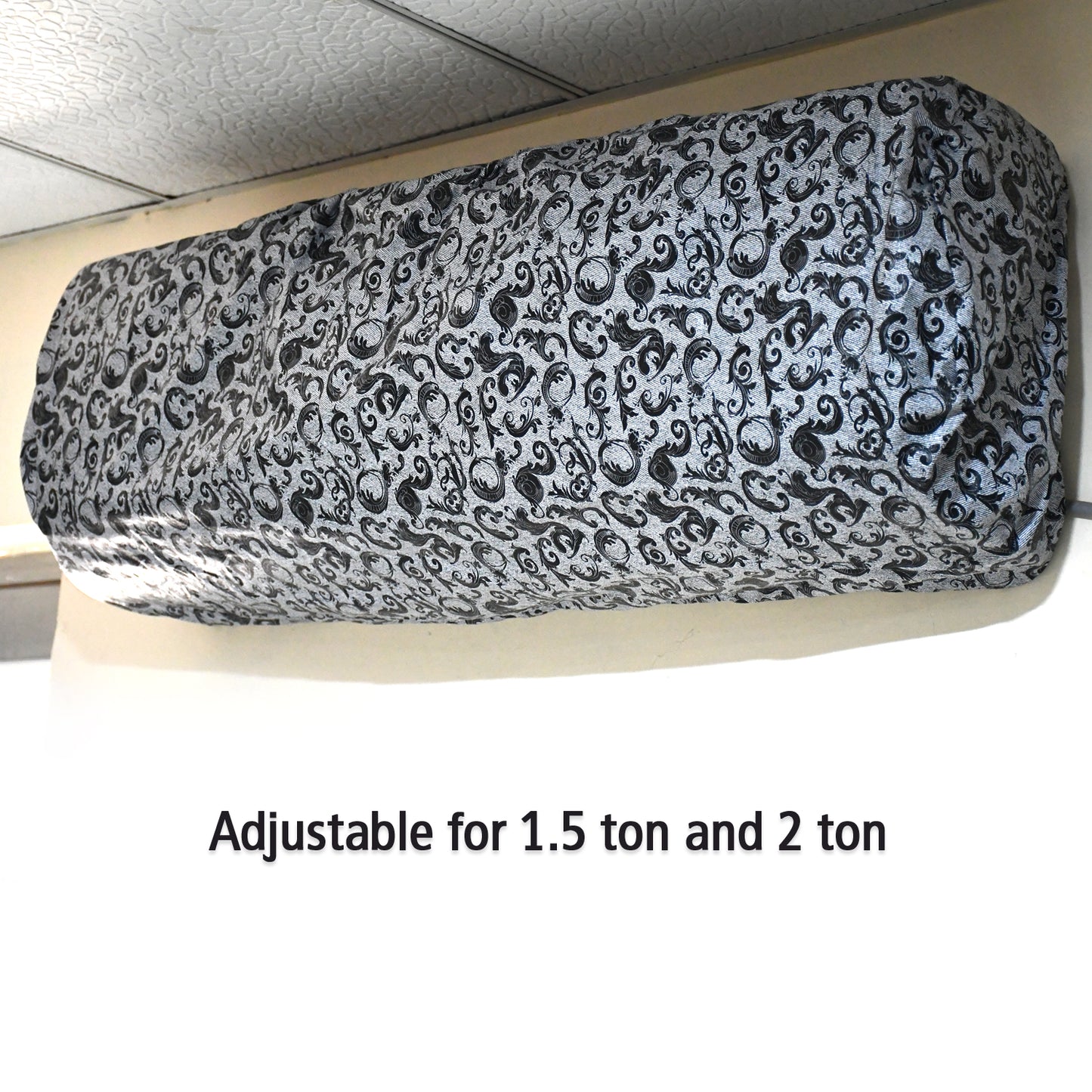 Stretchable Ac Cover Protection From Dusts Insects And Corrosion Winter Friendly Cover