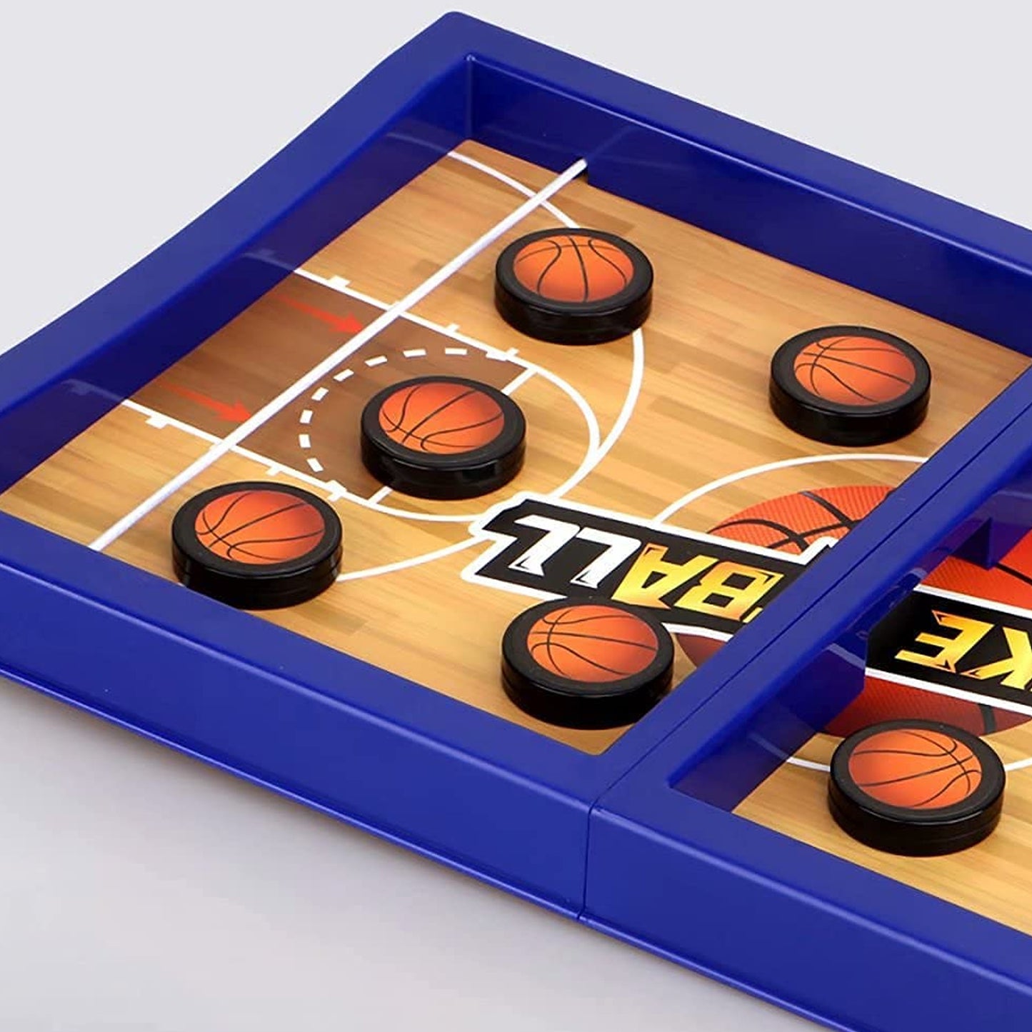 Fast Sling Basketball Puck Game Paced Table Desktop Battle Ice Hockey Game For Adults And Kids Parent-Child Winner Board Games Interactive Toy Desktop Table Game17632_Desktop_Basketball_Puck_Game