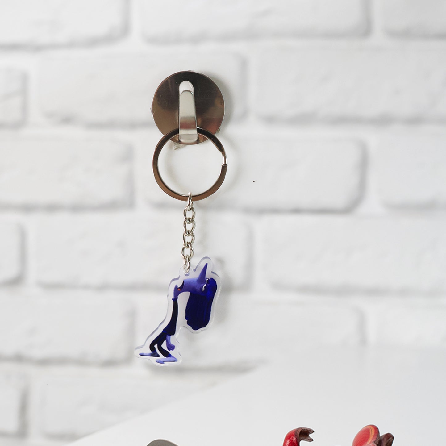 Cutecartoon Character Acrylic Keychain (1 Pc)