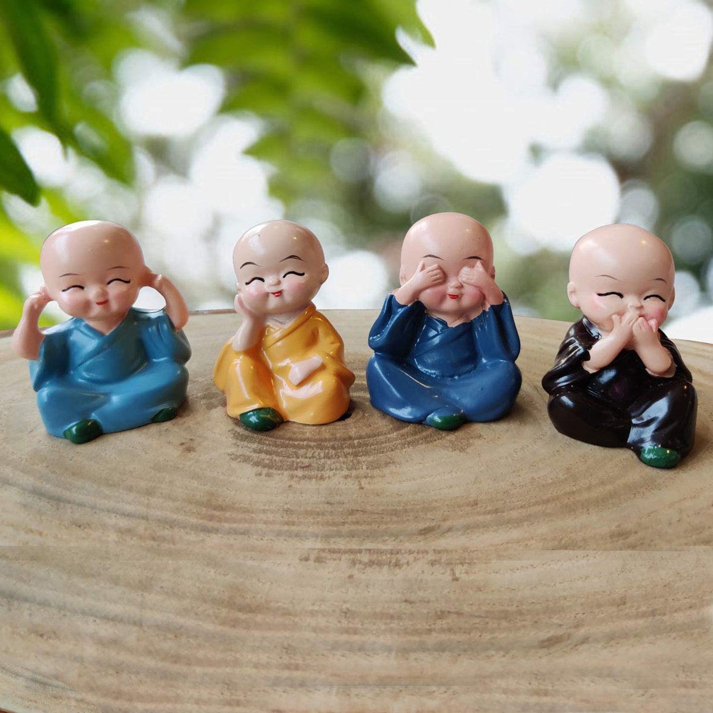 Baby Buddha 4Pc And Show Piece Used For House Office And Official Decorations Etc.
